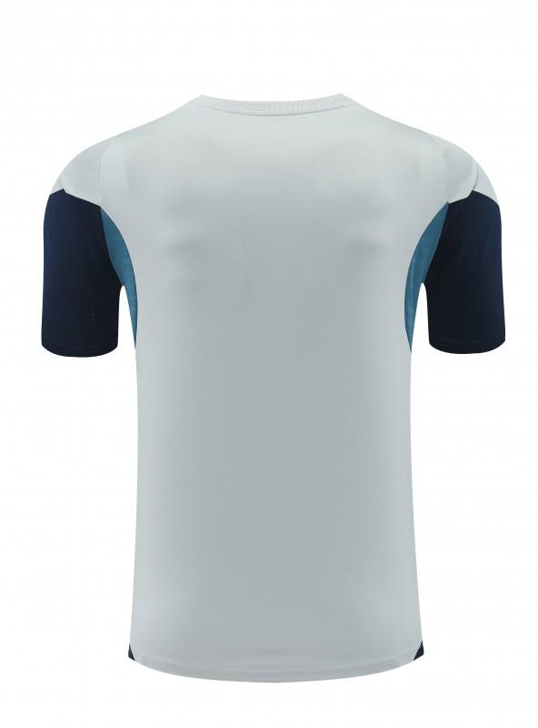 25/26 ريال مدريد قميص أبيض بأكمام قصيرة + شورت أبيض