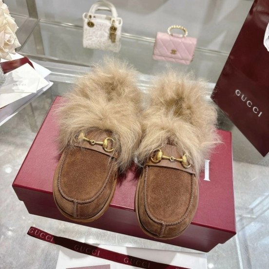 GG Wool Fashion Snow Boots with Merino Wool Lining - KFY00290