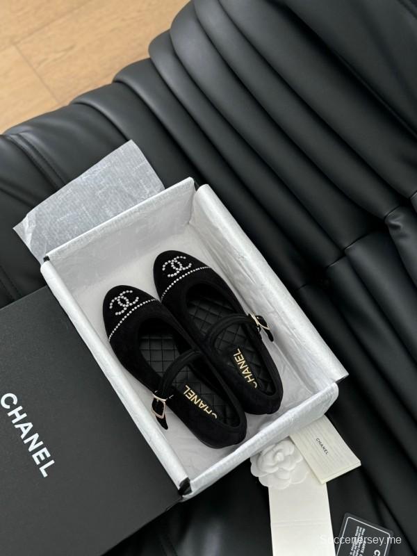 Chanel 2025 SS Runway Mary Jane Flats - LY00300
