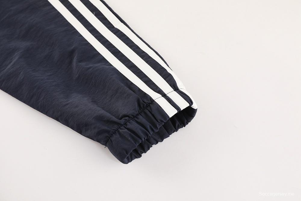 25/26 أرسنال جاكيت أحمر نصف سحاب أحمر + بنطلون طويل S-3XL