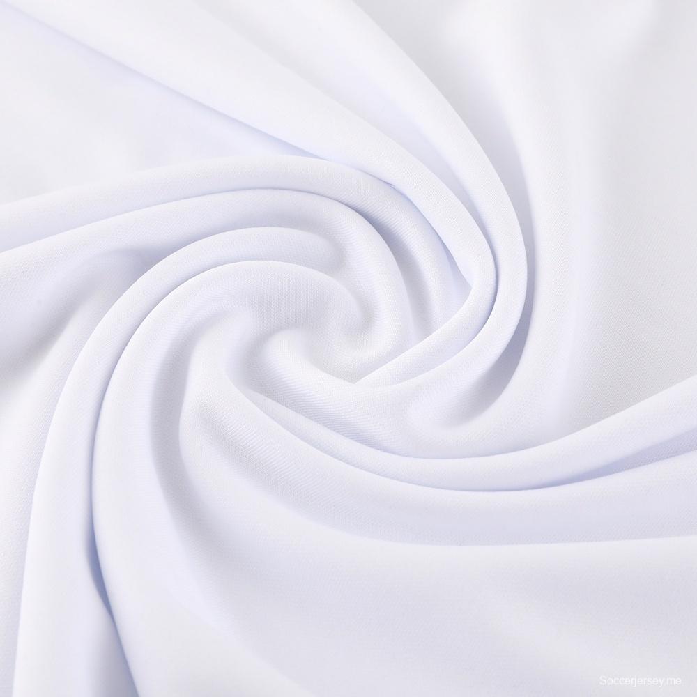 25/26 تشيلسي جاكيت تشيلسي أبيض نصف سحاب + بنطلون طويل + بنطلون طويل