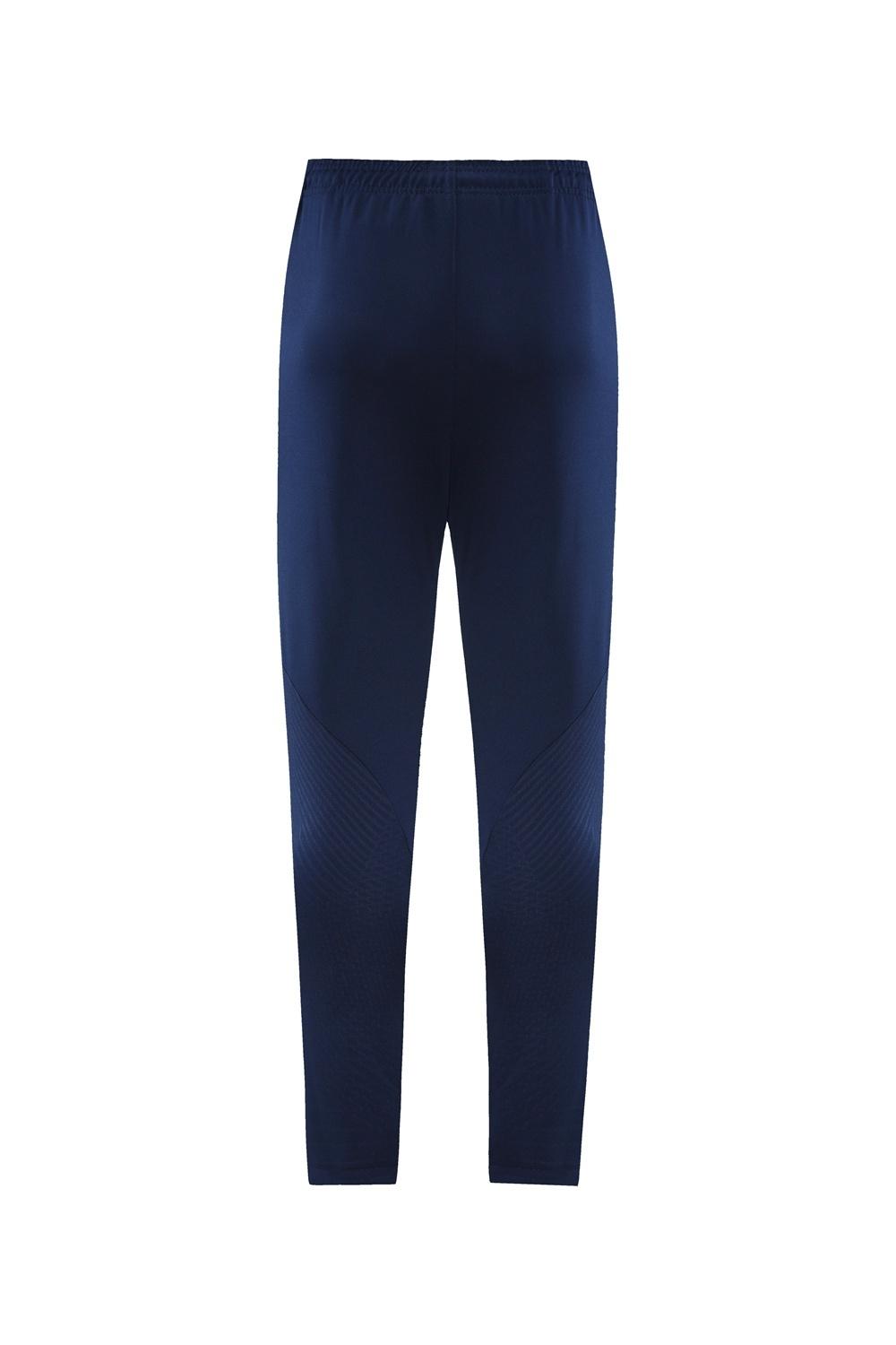 23/24 فريق باريس سان جيرمان أزرق ملكي S-2XL سترة نصف سحاب + بنطلون طويل