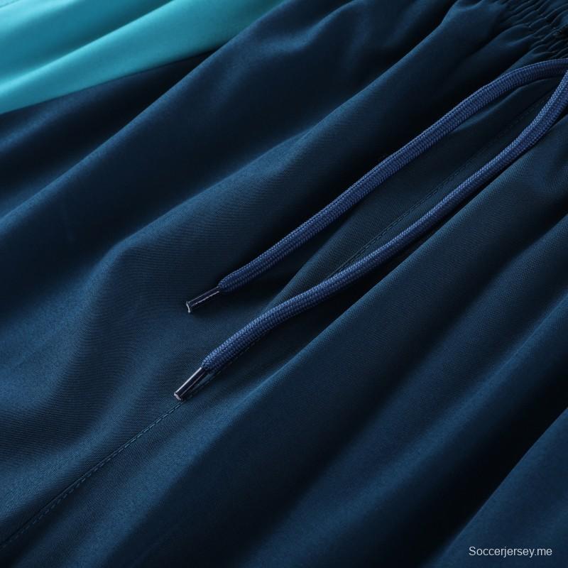 جاكيت نصف سحاب مانشستر سيتي + بنطال طويل S-2XL