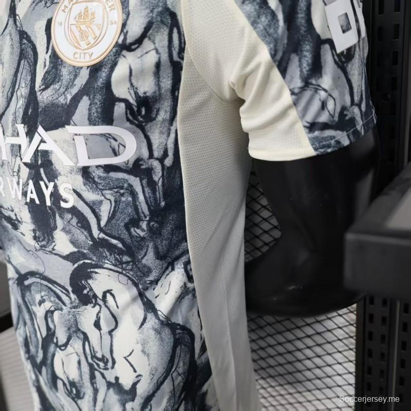 Player Version 25/26 Manchester City 2026 'Year of the Horse' Special Jersey