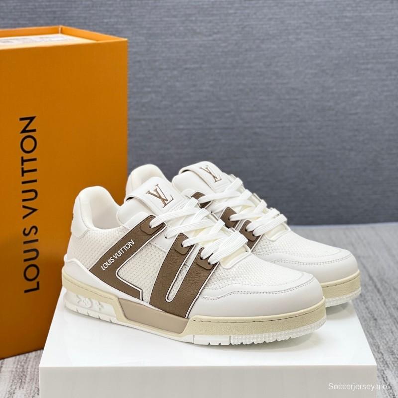Louis Vuitton Trainer Sneaker Low Casual Sports Culture Versatile Basketball Shoes - LY00400