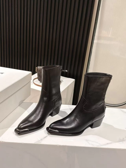CELINE 2025/SS Fashion Boots Retro European Style - LY00410