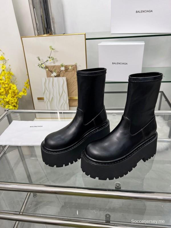 Balenciaga 2025/SS Autumn Winter Platform Ankle Boots Heavy Craftsmanship - LY00350