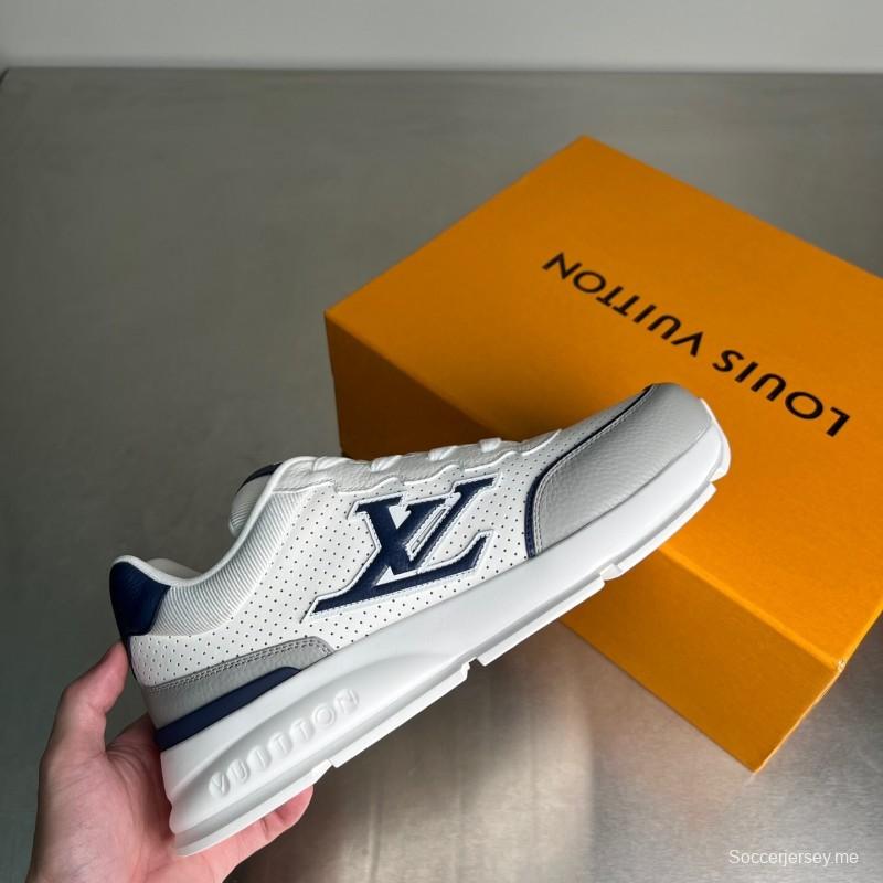 حذاء كاجوال كلاسيكي من الجلد الكلاسيكي برباط عند الأصابع المستديرة - YC