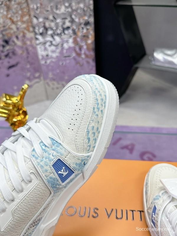 سلسلة أحذية لويس فويتون LV Trainer LV الرياضية بطبعة ثعبان - AS00430