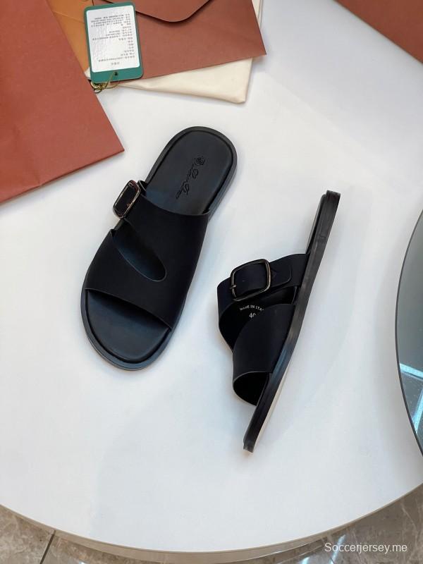 شباشب لورو بيانا 2025 SS للرجال لربيع وصيف 2025 للرجال بخياطة عالية الجودة - AS00250