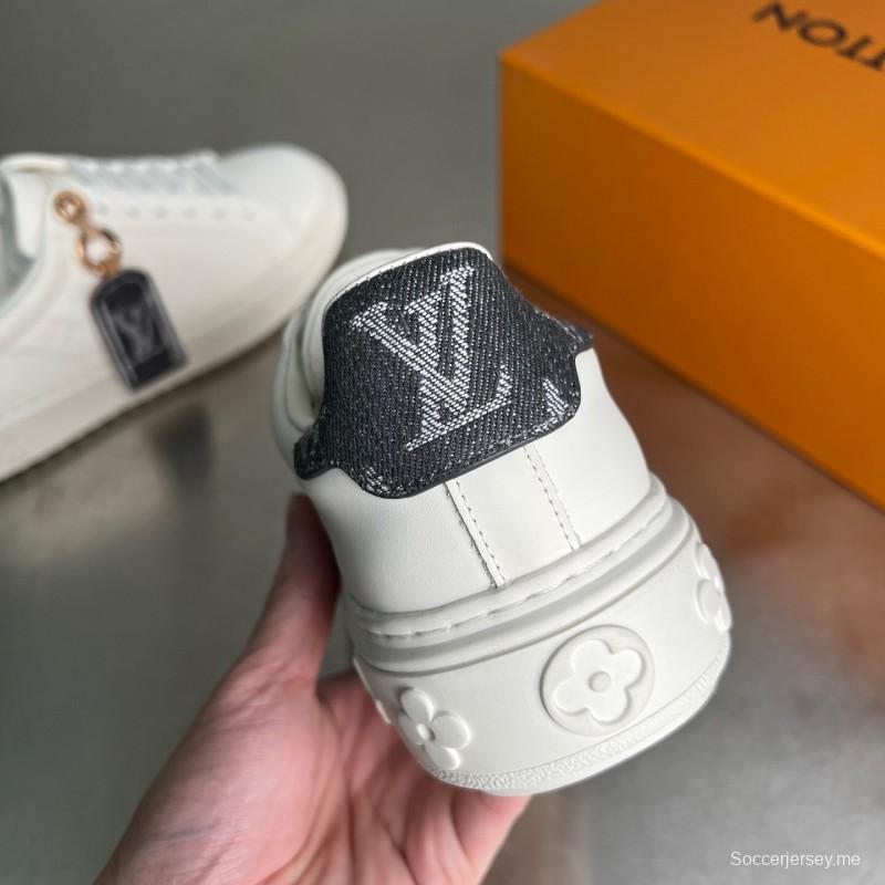 لويس فيتون حذاء رياضي مسطح منخفض الكعب من تاكاشي موراكامي تاكاشي موراكامي تايم أوت شيري بلوسوم - YC