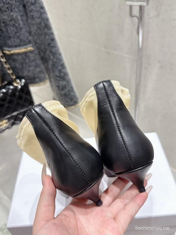 صندل بكعب شبكي بكعب عالٍ شبكي بكعب عالٍ من طراز ريترو 2025 من ثيرو 2025 - KFY00320