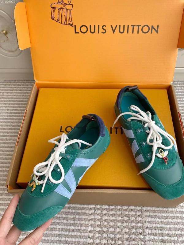 حذاء الباليه الرياضي سنيكرينا من لويس فويتون SNEAKERINA مع رقاقة - AS00350