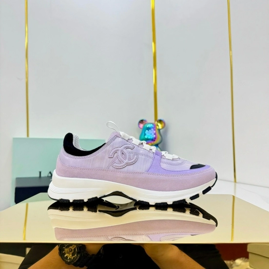 شانيل 2025 شانيل 2025 حذاء رياضي كاجوال بلاتفورم - LY00310