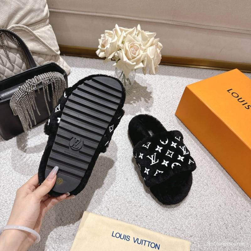 شباشب Lv 2025/ss من الصوف الكسول - LY00240