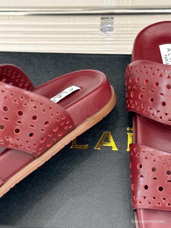 صندل آليا لربيع وصيف 2025 لربيع وصيف 2025 صندل كاجوال مخرم بالليزر - KFY00260