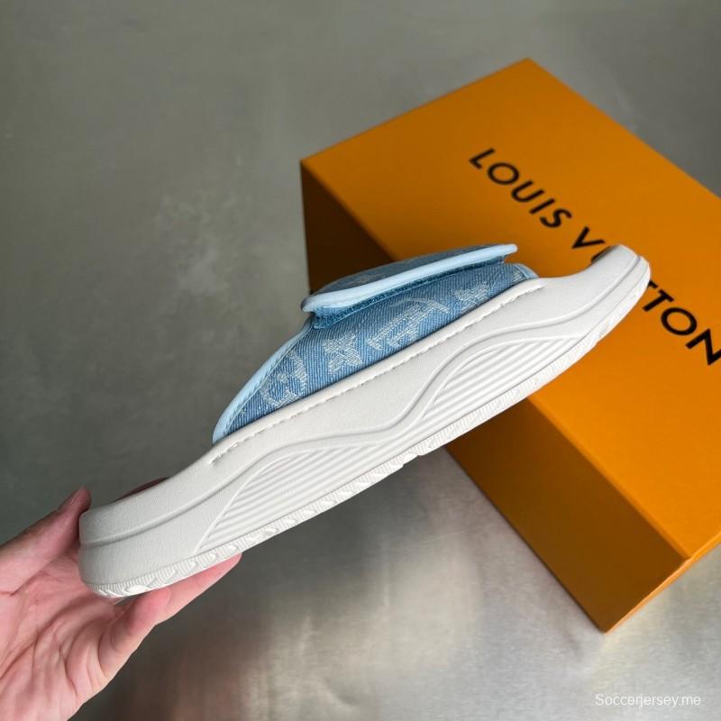 حذاء بغل ميامي ميامي من لويس فويتون بحزام بخطاف وحلقة - YC