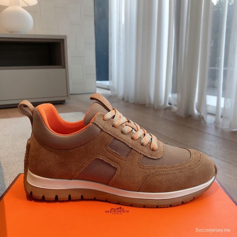 حذاء تشيلسي كلاسيكي من نوع H من مجموعة ربيع 2025 من مجموعة إيرلي كلاسيك تشيلسي مع بلوكات ملونة بريطانية - AS00380