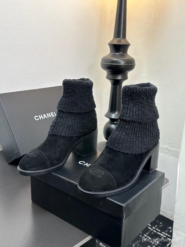 شانيل 2025/SS جزمة شورت شانيل 2025/SS عنصر أساسي لخريف وشتاء الخريف - LY00260