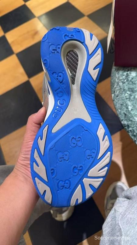 حذاء رياضي 2.0 من غوتشي بخطوط عاكسة وتصميم قديم - AS00450