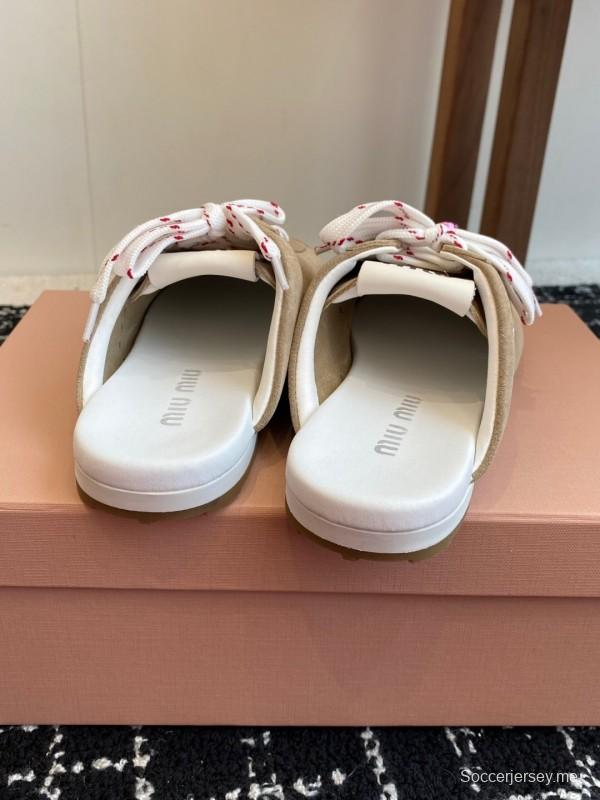 حذاء ميو ميو 2025 س س س س س سليب أون كاجوال - KFY00295