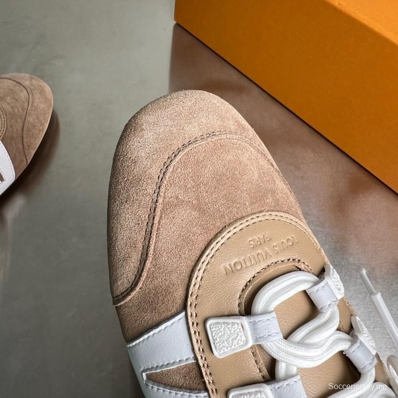 ليف سنيكرينا سنيكرينا 2025 حذاء باليه برباط مستدير من الأمام برباط فوق حذاء كاجوال قصير - YC