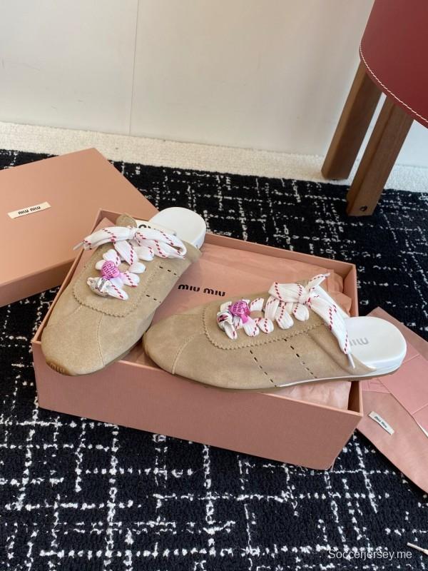 حذاء ميو ميو 2025 س س س س س سليب أون كاجوال - KFY00295