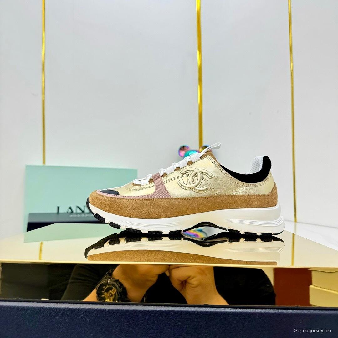 شانيل لربيع/صيف 2025 حذاء رياضي كاجوال سميك من شانيل - AS00310
