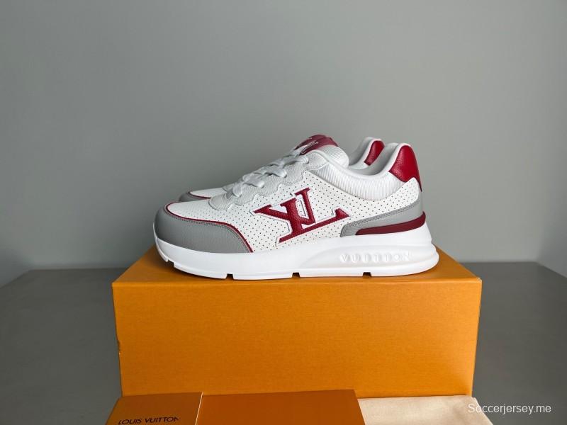 حذاء كلاسيكي جلدي كلاسيكي برباط عند الأصابع المستديرة بأربطة من الأمام والجزء العلوي منخفض الكاجوال للرجال - YC