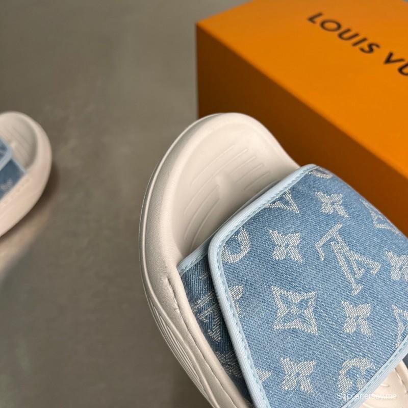 حذاء بغل ميامي ميامي من لويس فويتون بحزام بخطاف وحلقة - YC