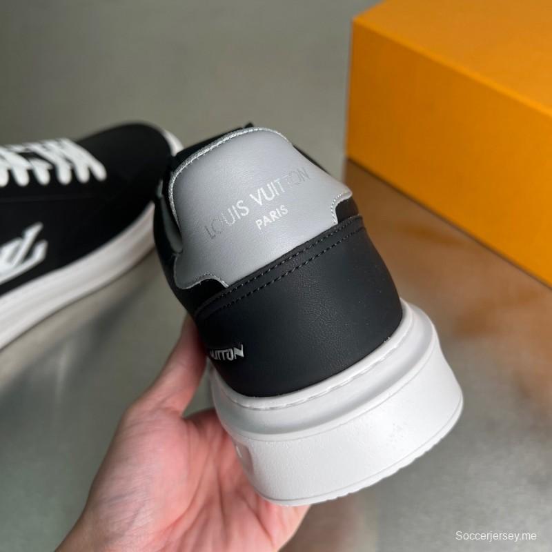 حذاء رياضي رجالي من لويس فويتون بيفرلي هيلز برقبة منخفضة للرجال - YC