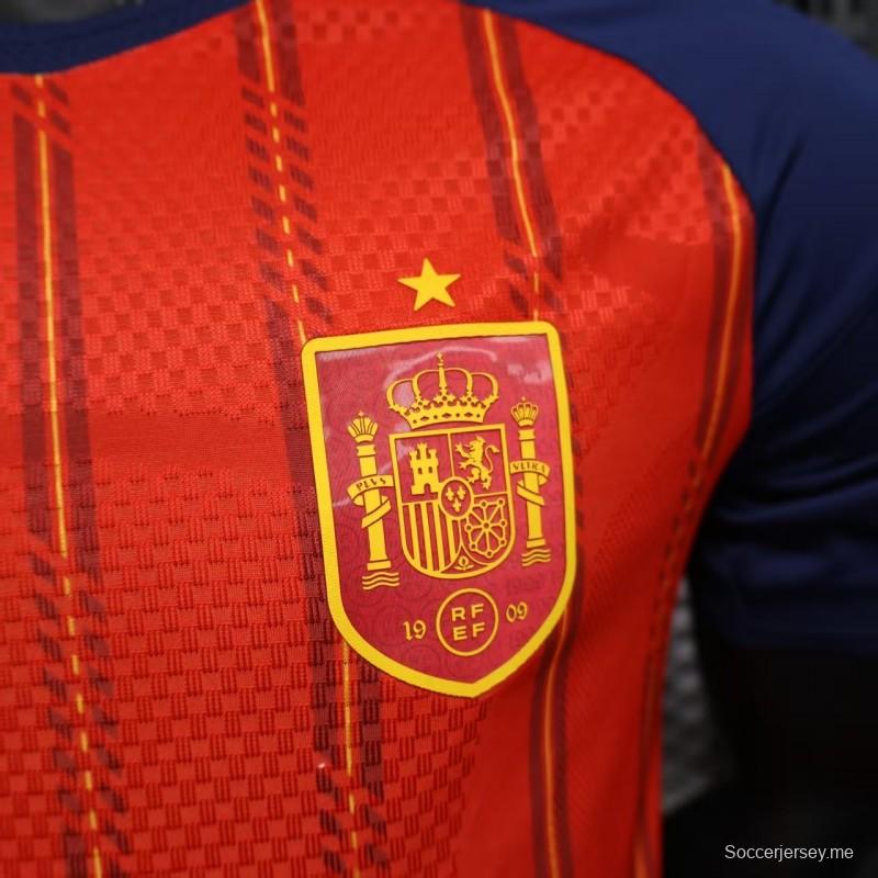 Player Version 2026 Spain Home Jersey