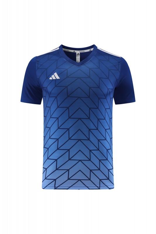 2025 أديداس 2025 جاكيت أزرق ملكي بسحاب كامل + بنطلون طويل