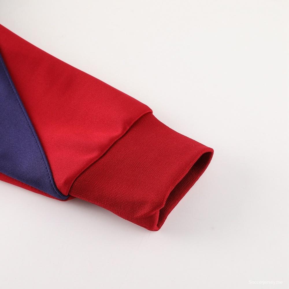 24/25 إنجلترا جاكيت بنفسجي كامل السوستة إنجليزي + بنطلون طويل + سترة رياضية + بنطلون طويل