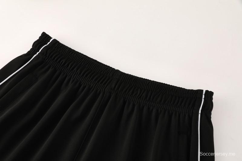 25/26 أديداس سترة رياضية بسحاب كامل أحمر/أبيض + بنطلون طويل + جاكيت أديداس أحمر/أبيض