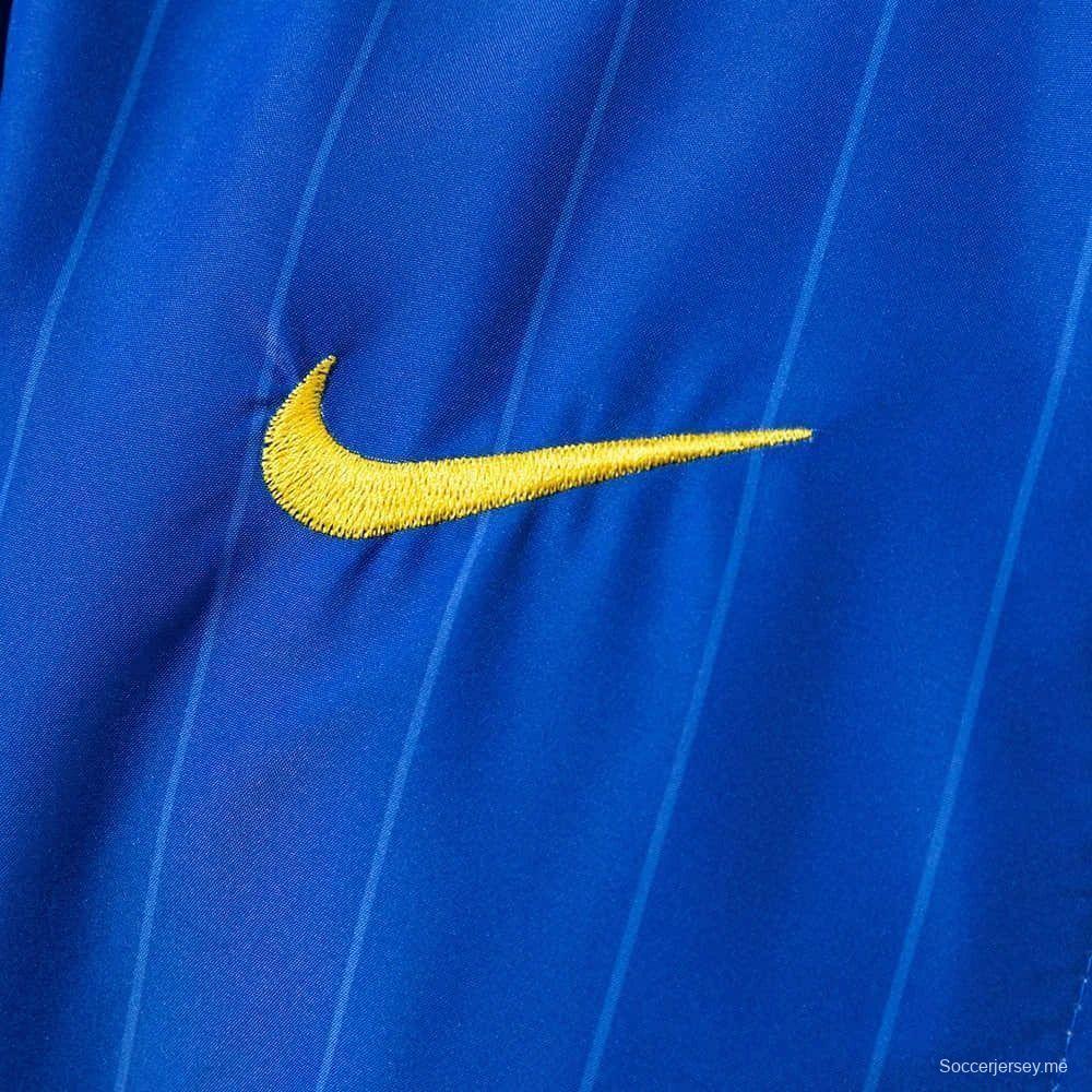 2026 سترة برشلونة الزرقاء الواقية من الرياح