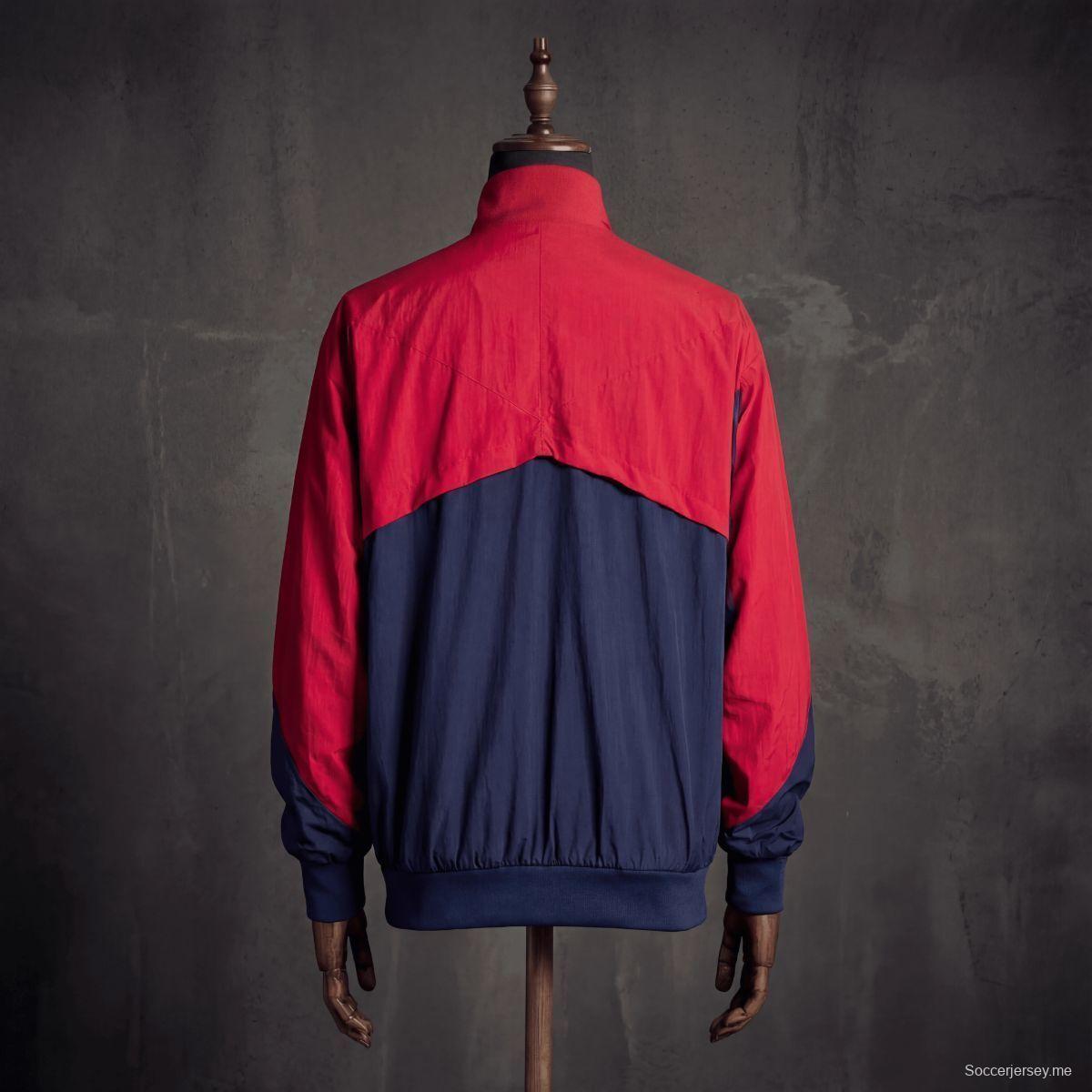 2026 سترة برشلونة السوداء الواقية من الرياح