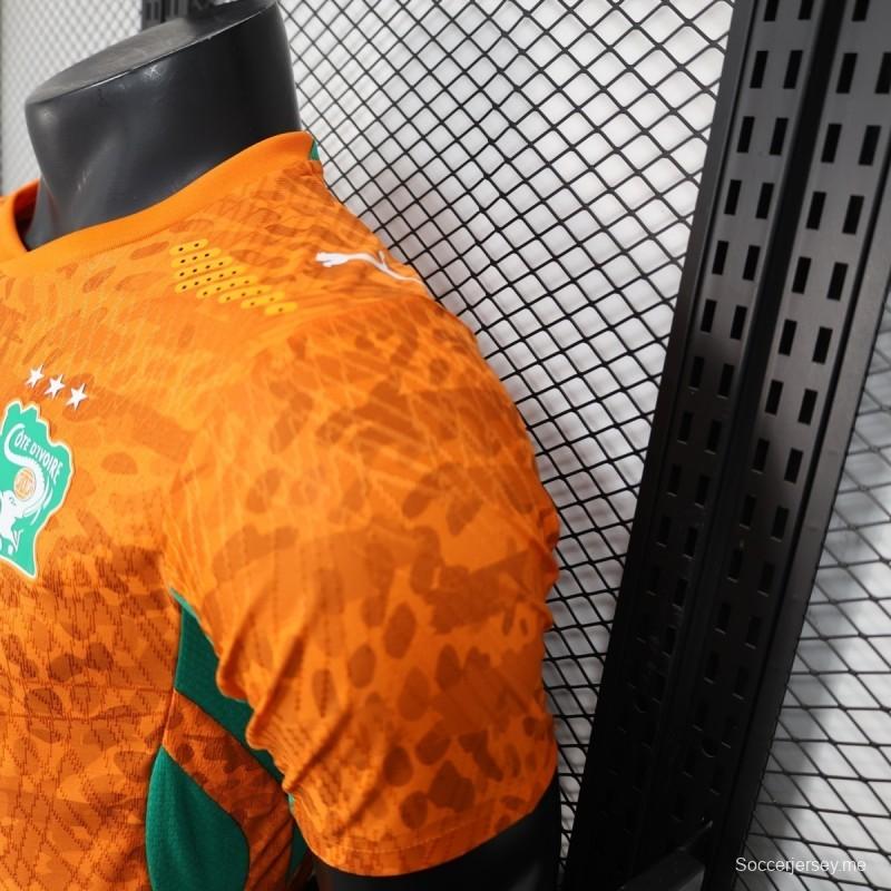 2026 نسخة اللاعب قميص كوت ديفوار الرئيسي