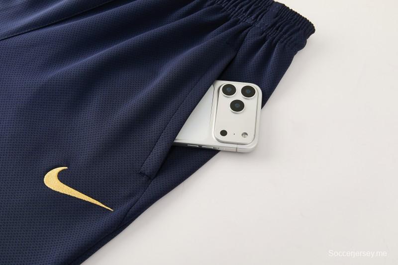 2026 NIKE سترة بيضاء بسحاب كامل + بنطال طويل