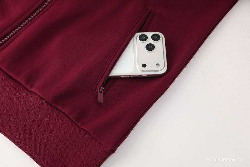 2026 Adidas x OASIS سترة بزر سحاب كامل + بنطال طويل