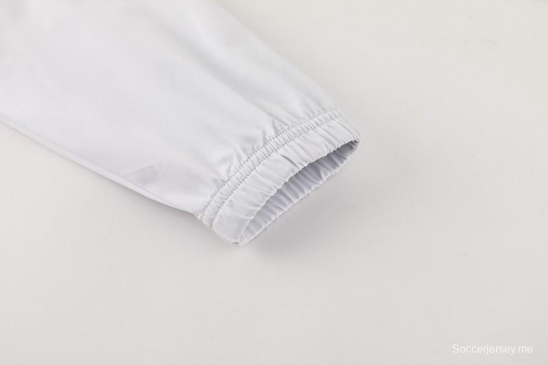 2026 إيطاليا سترة خضراء بغطاء رأس وسحاب كامل + بنطال طويل