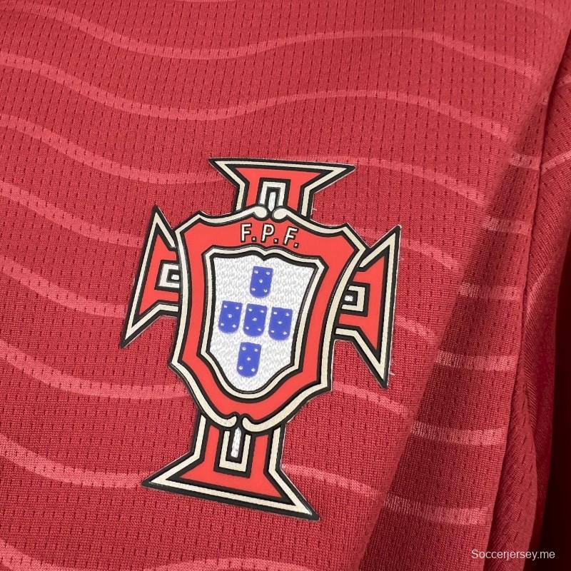 2026 كأس العالم البرتغال قميص طويل الأكمام