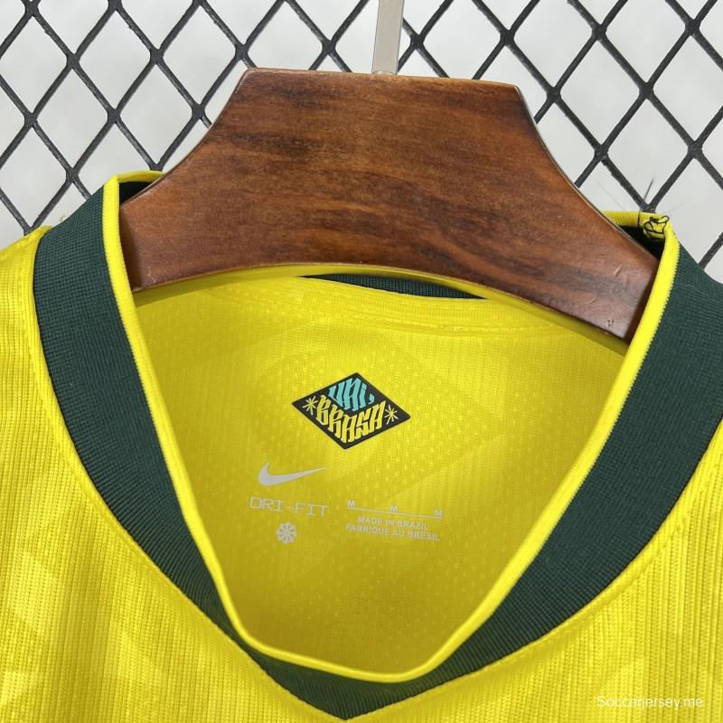 قميص البرازيل الرجالي للمباريات على أرضها في كأس العالم 2026