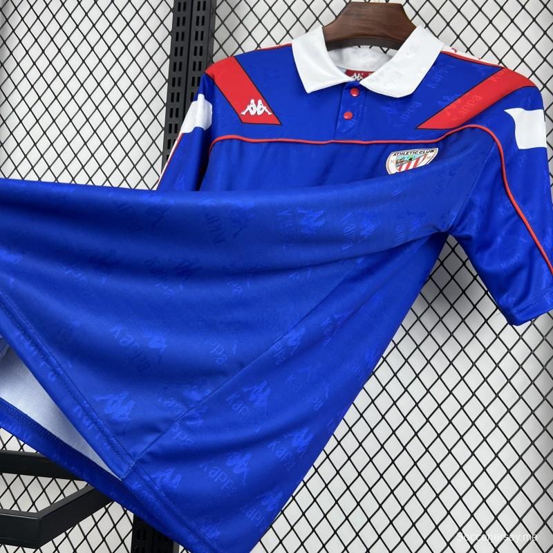قميص أتلتيك بلباو للعب خارج أرضه من موسم 1994/95 (تصميم كلاسيكي)