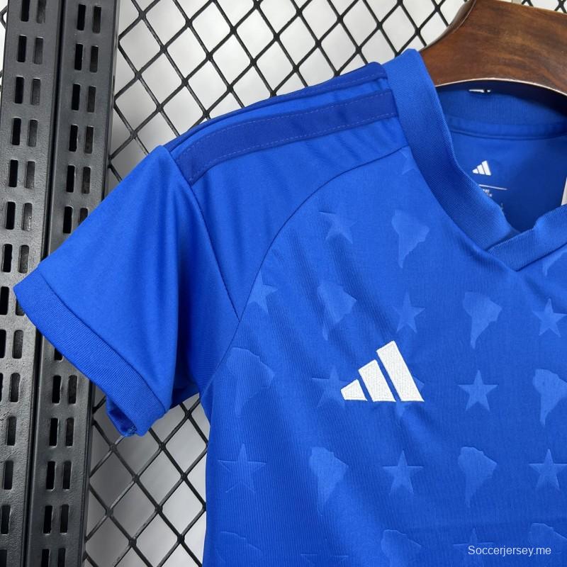 قميص كروزيرو القصير للسيدات للمباريات على أرض الفريق للموسم 2026/27