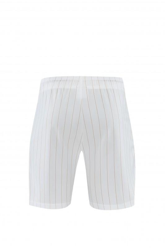 26/27 مانشستر يونايتد - قميص أبيض بأكمام قصيرة + شورت كرة قدم