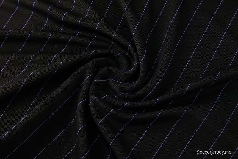 26/27  قميص مانشستر يونايتد أسود بأكمام قصيرة + شورت كرة قدم