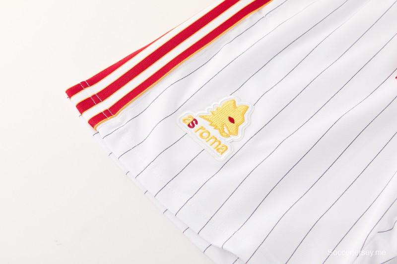 26/27 قميص رما أبيض بأكمام قصيرة + شورت كرة قدم