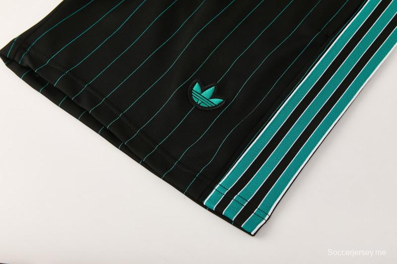 26/27  ليفربول  قميص أسود بأكمام قصيرة + شورت كرة قدم