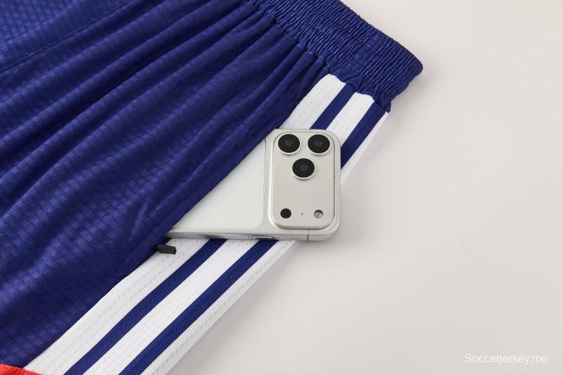 26/27 اليابان  أزرق  قميص بأكمام قصيرة + شورت كرة قدم